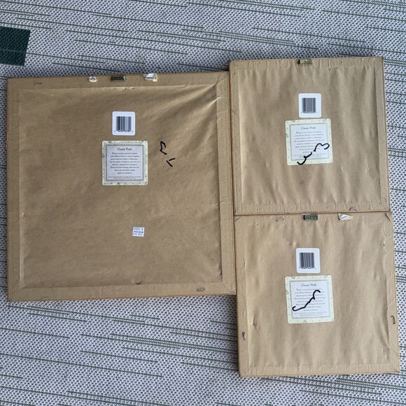 3 Framed 90s Disney Classic Winnie The Pooh Art Print SET Tigger Eeyore Michael - Picture 5 of 13